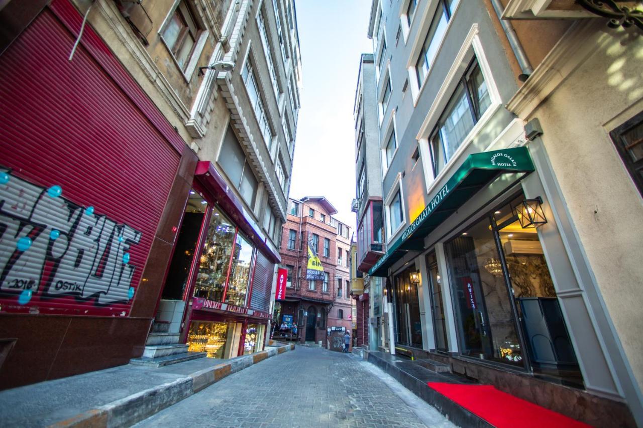 Megalos Galata Hotel Istanbul Exterior foto